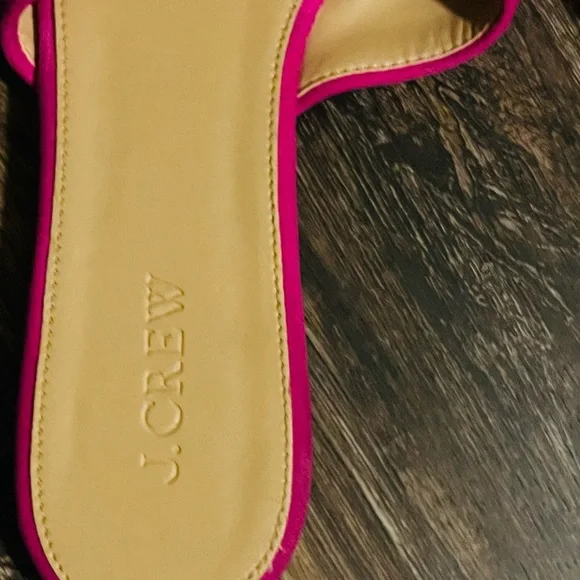 J. Crew Magenta Crisscross Sandals - Picture 4 of 5
